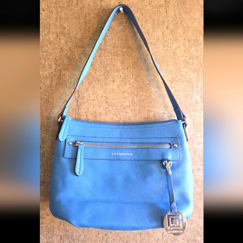 Liz Claiborne Blue Shoulder Bag
